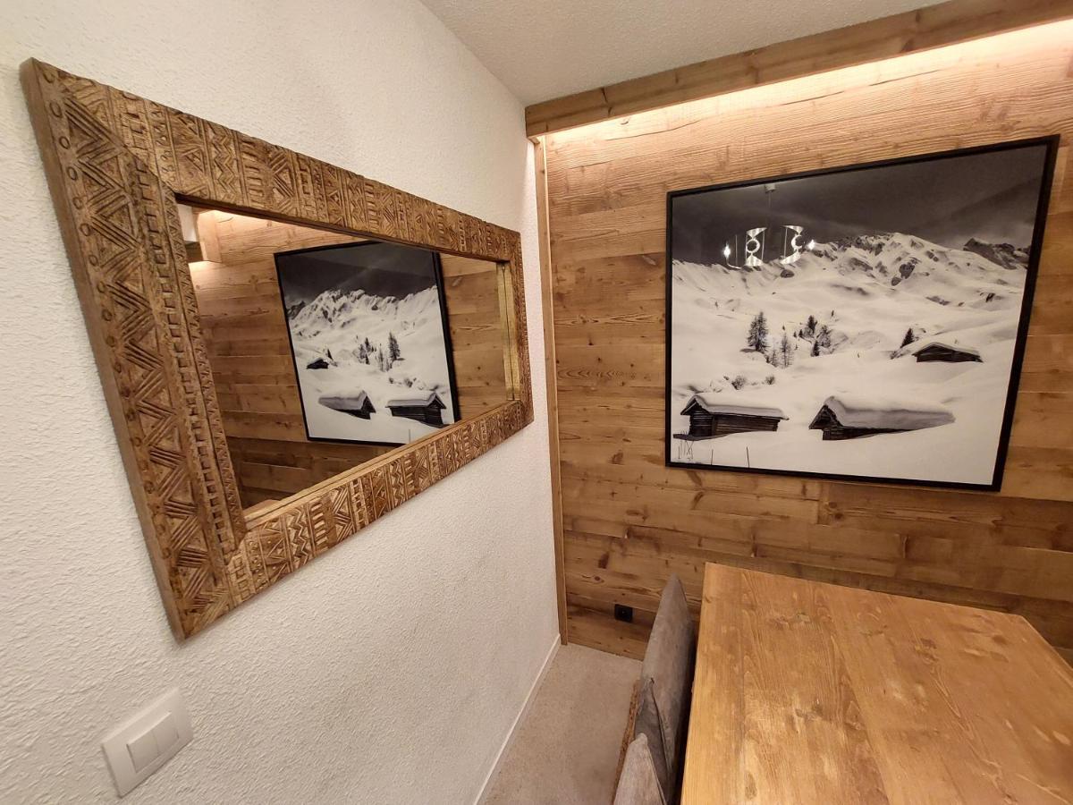 40M2 - Ski Aux Pieds - La Tania - Parking Couvert Eksteriør billede